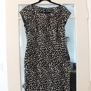 Polka Dot Pocketed Sleeveless Dress